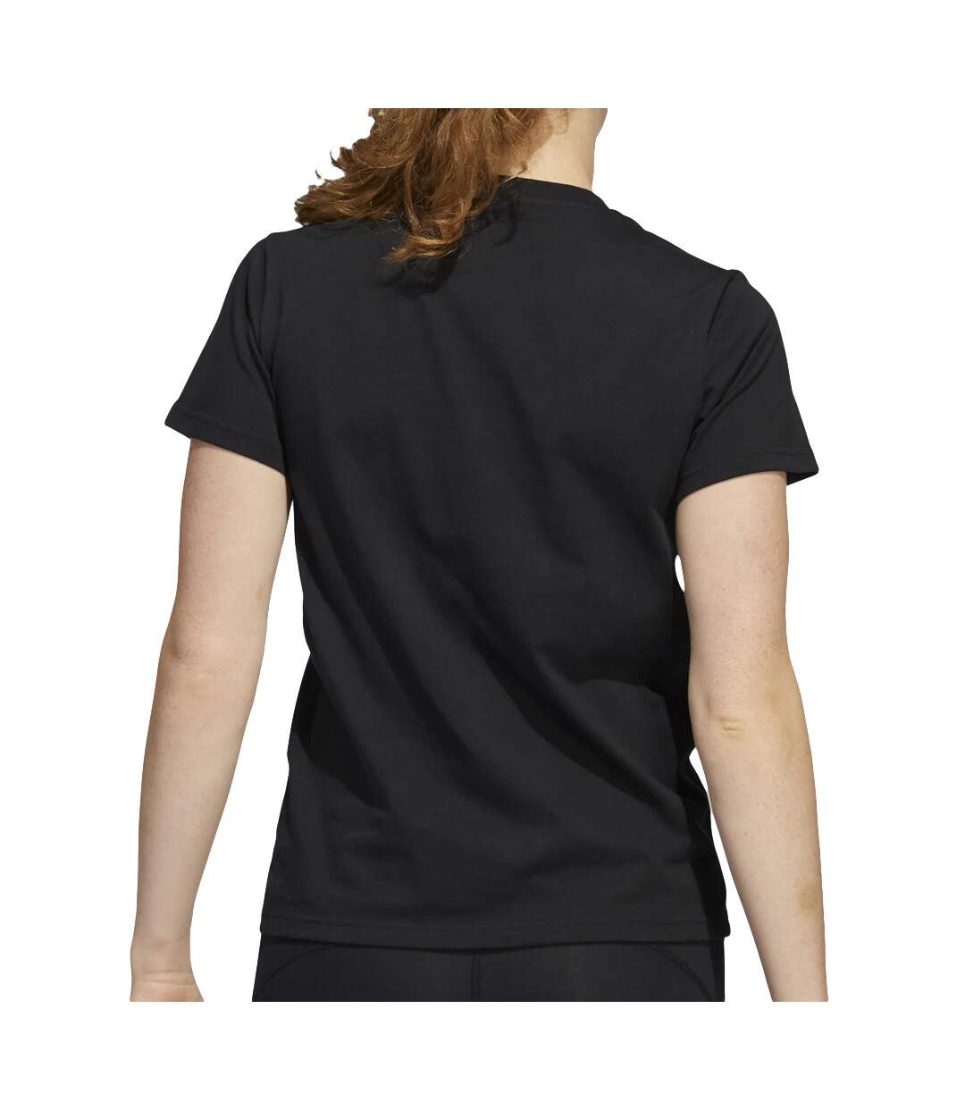 T-shirt Noir Femme Adidas Fun