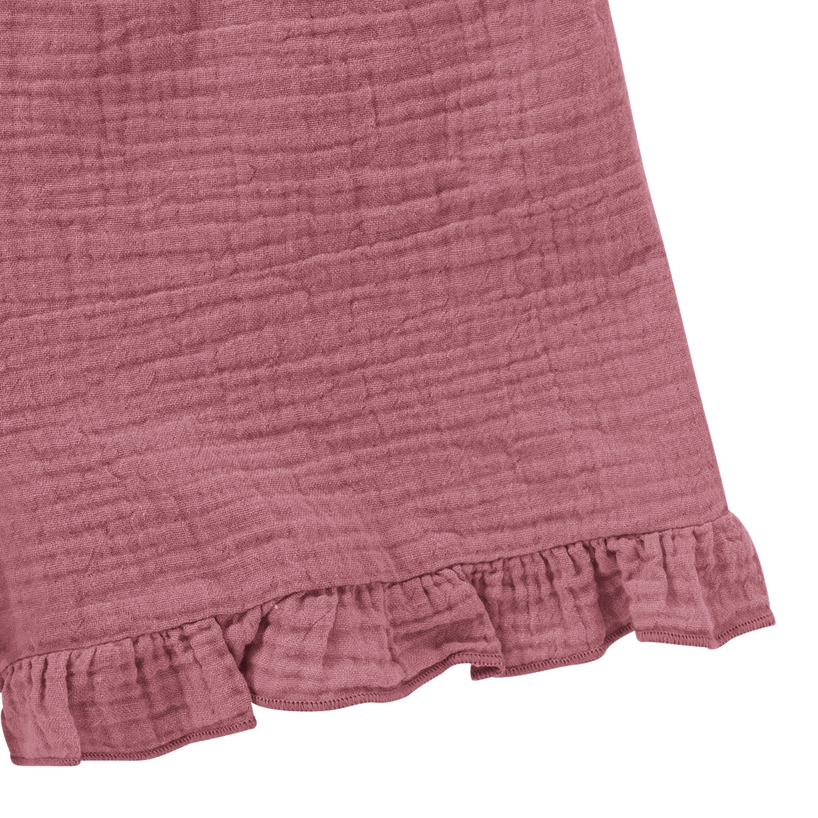 Topolino Pure Collection Mädchen Shorts aus Musselin dunkelrosa