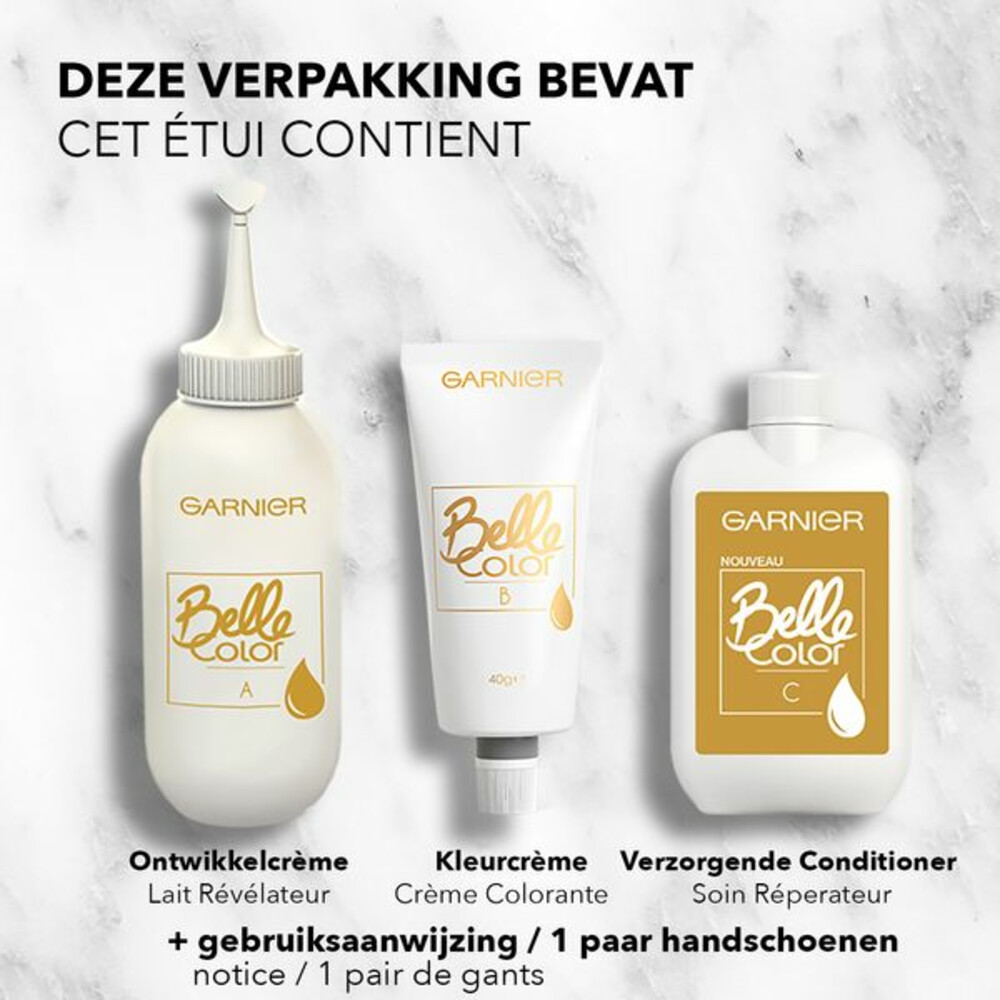 Garnier Belle Color Permanente Crèmekleuring63 Goudblond