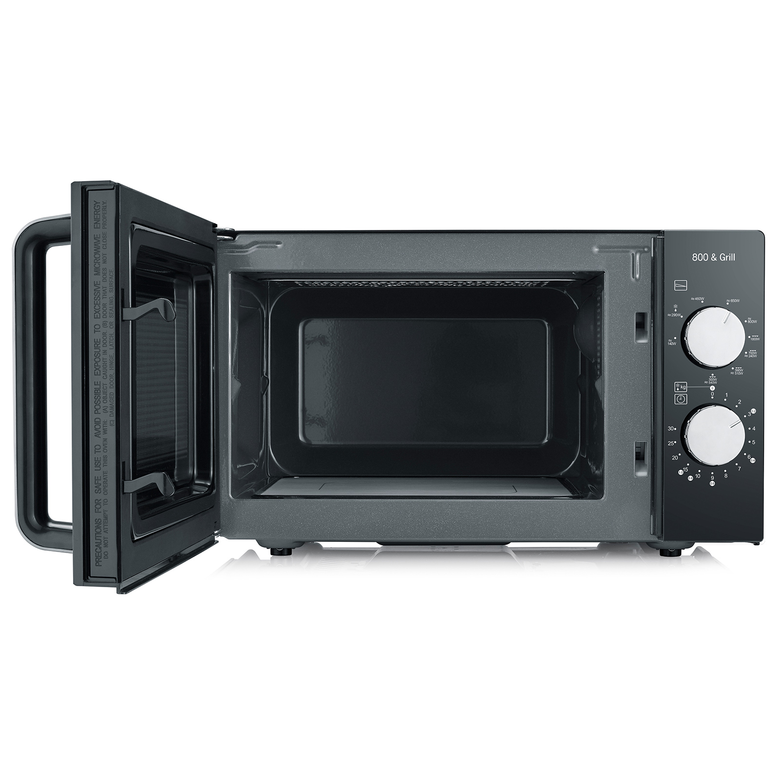SEVERIN Mikrowelle MW 7762 - schwarz - 1000 Watt