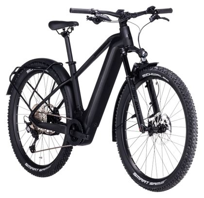 VTT Électrique Semi-Rigide Cube Reaction Hybrid SLX 750 Allroad Shimano Deore/XT 12V 750 Wh 27.5'' Noir Reflex