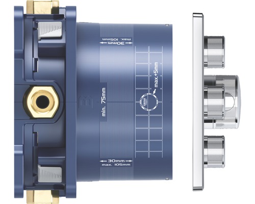 GROHE Inbouw Thermostatische Douche GROHTHERM SMARTCONTROL Chroom 29126000