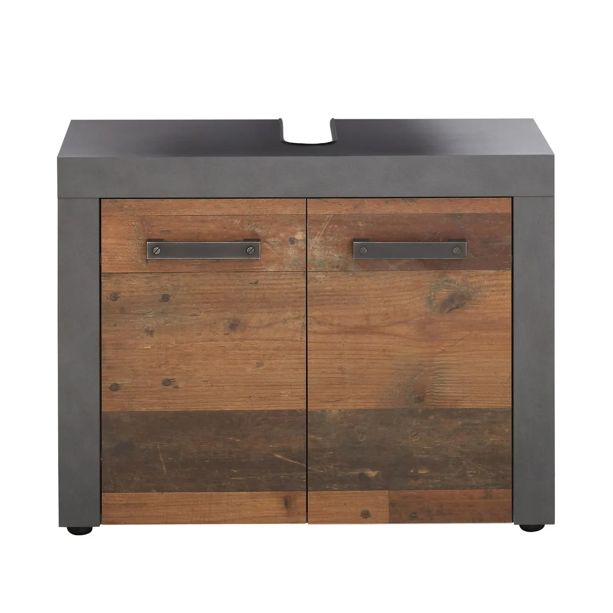 EPIKASA Meuble sous lavabo Indy marron