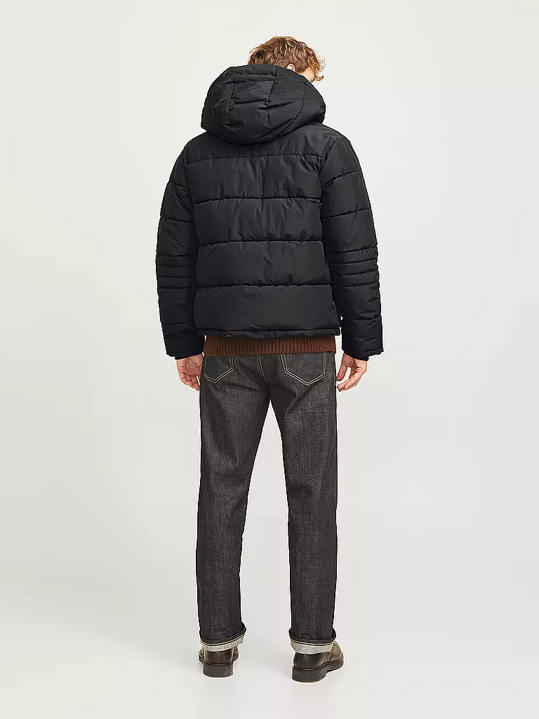 JACK & JONES Steppjacke JJBUILD schwarz