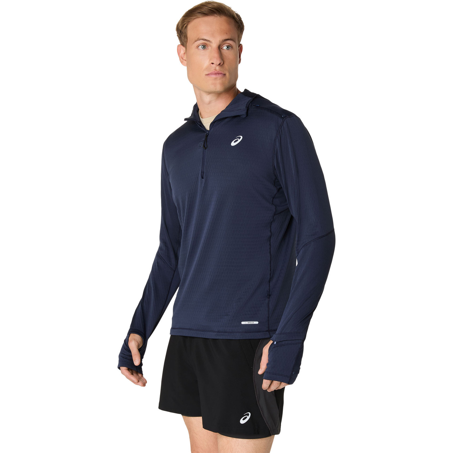 ASICS Road Winter Longsleeve Hoodie Heren