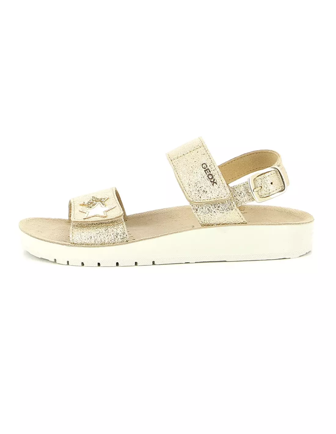 GEOX COSTAREI - Sandales & nu-pieds Gold