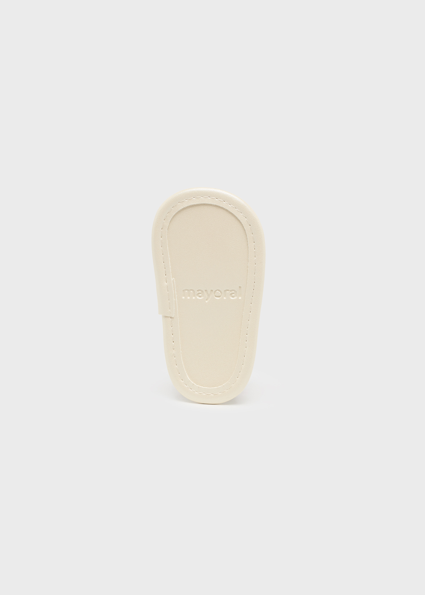 Sandália estampada com fecho de velcro para recém-nascido
