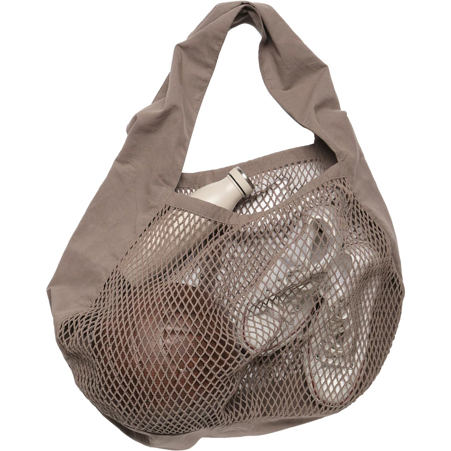 The Organic Company Schultertasche Netz Clay
