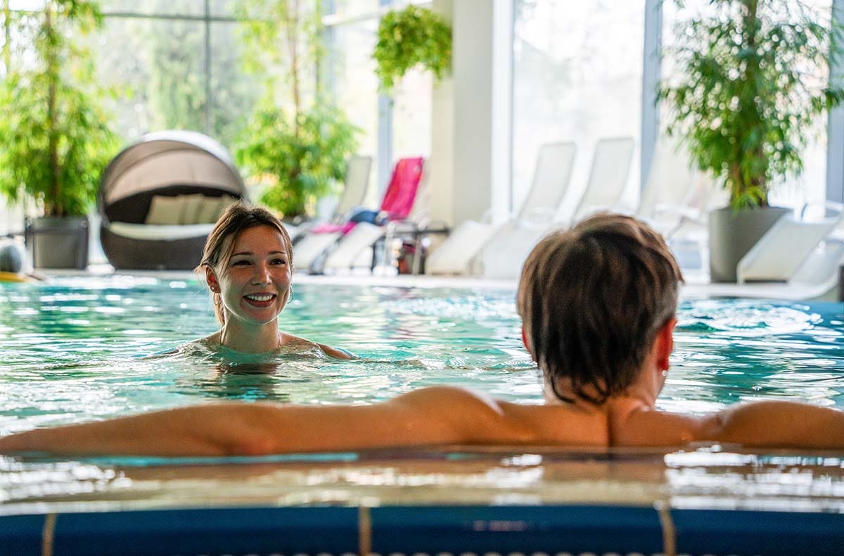 Südpfalz Therme: Thermeneintritt   Sauna für Zwei