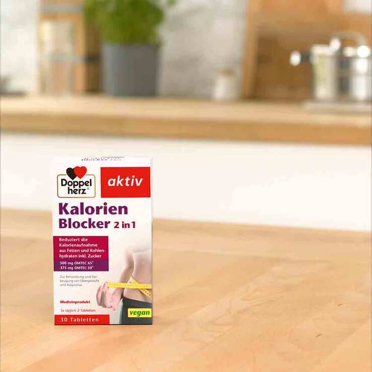 Doppelherz Kalorien Blocker 2 in 1 Tabletten, 30 St