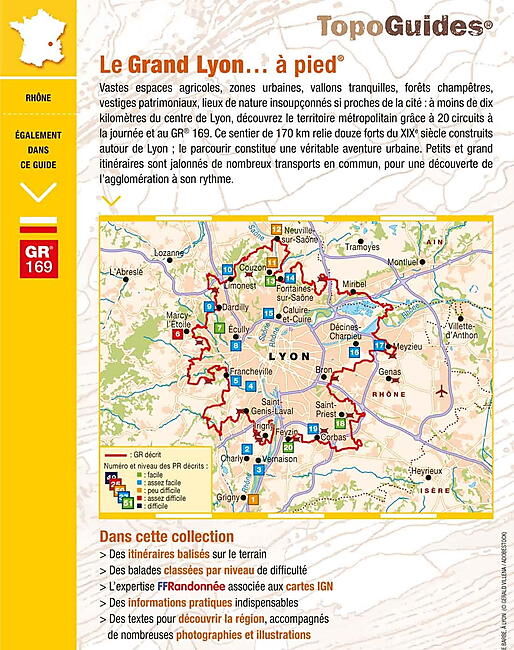 FFRP - P692 LE GRAND LYON A PIED FFRP