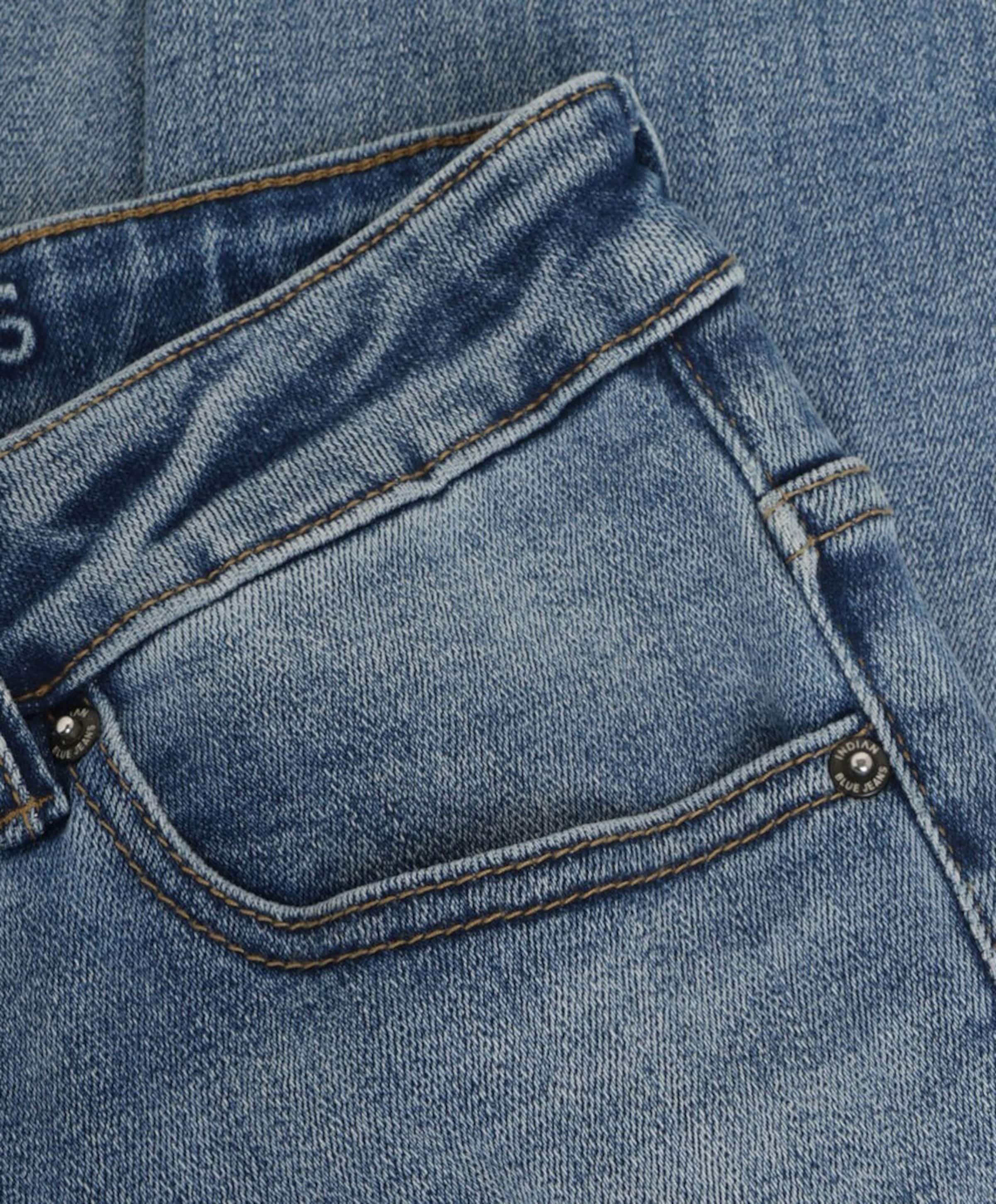 Indian Blue Jeans Straight Fit Light Jeans jongens jeans blauw