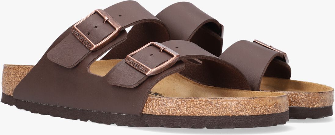 bruine birkenstock slippers arizona