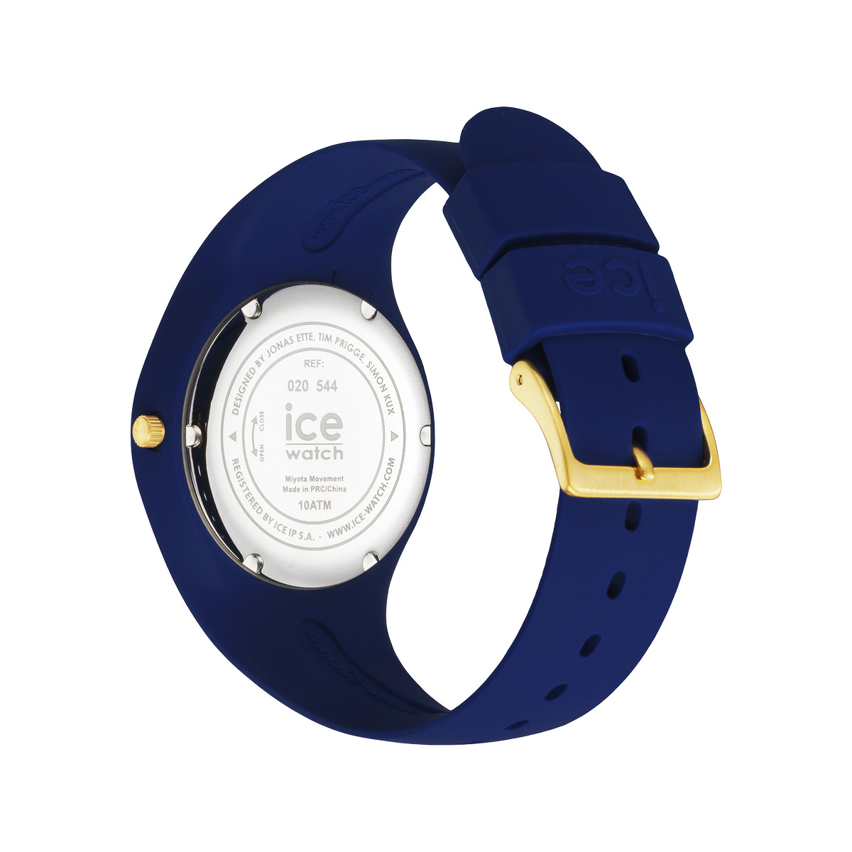 Montre ICE WATCH femme plastique bleu bracelet caoutchouc bleu