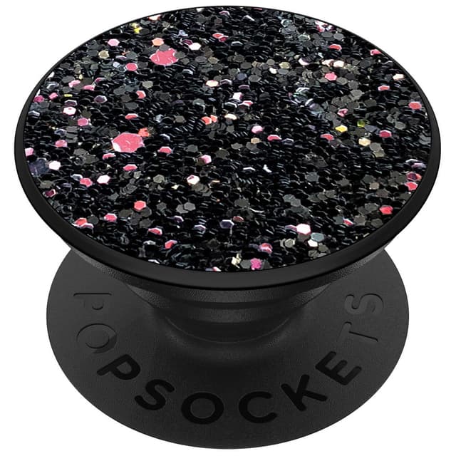 Popsockets greb til mobilenhed (sparkle black)