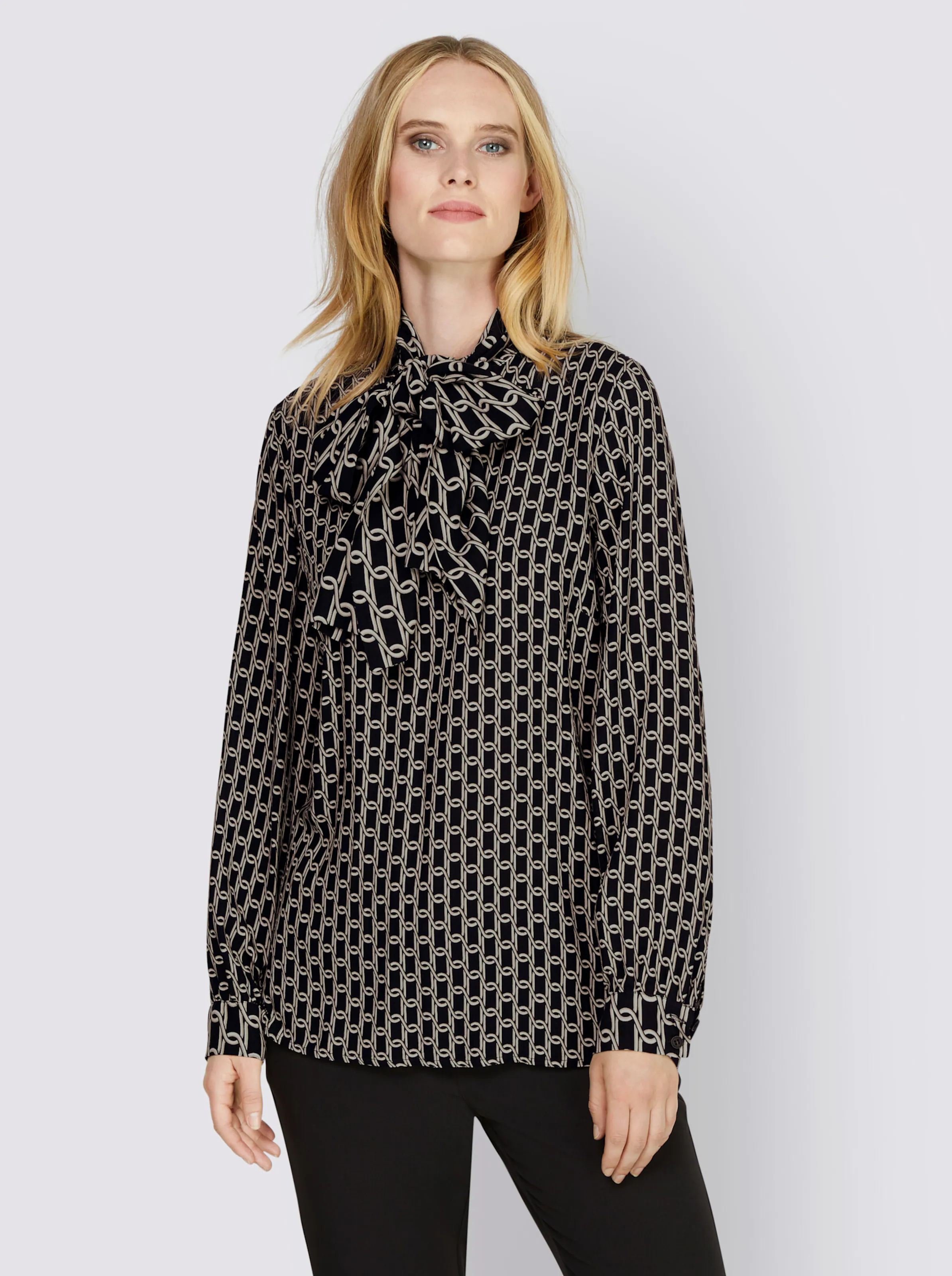 Druckbluse