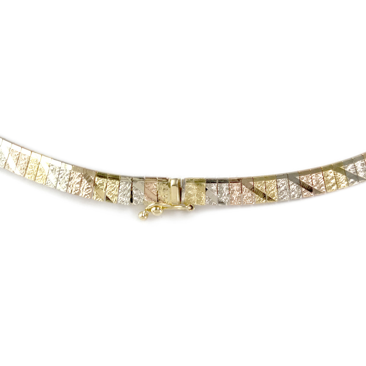 Collier d'occasion or 750 3 ors 40,5 cm