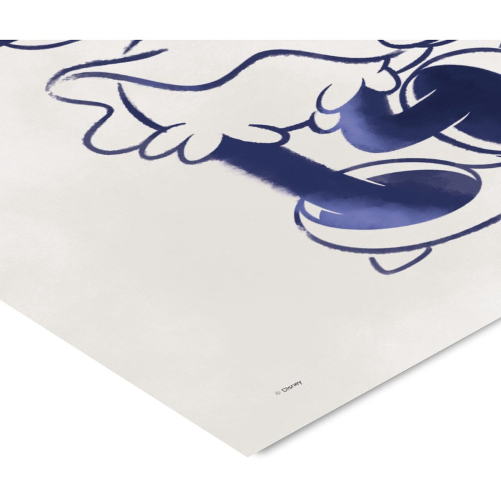 Køb Poster & Frame Disney - Minnie Mouse Blue