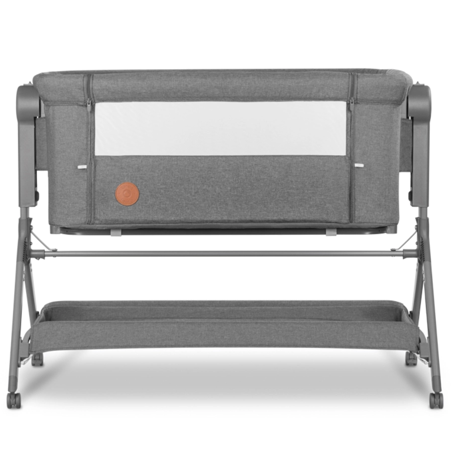 lionelo Beistellbett Leonie Plus Grey Stone