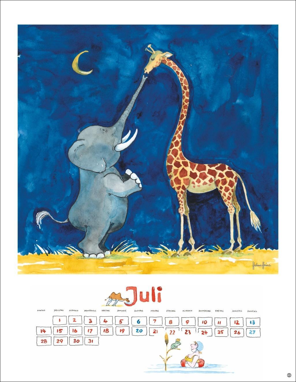 Helme Heine: Edition Kalender 2025