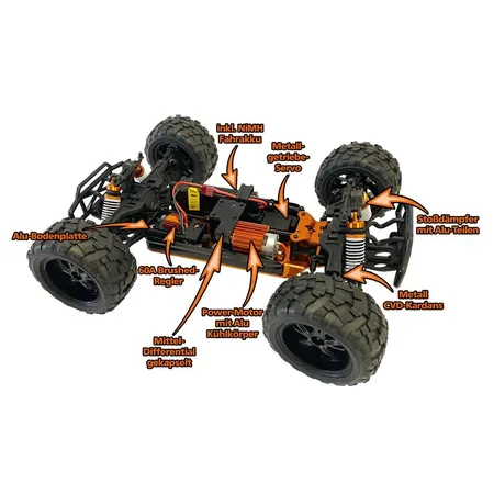 df Models BigHammer 5.1 Truck - brushed RTR