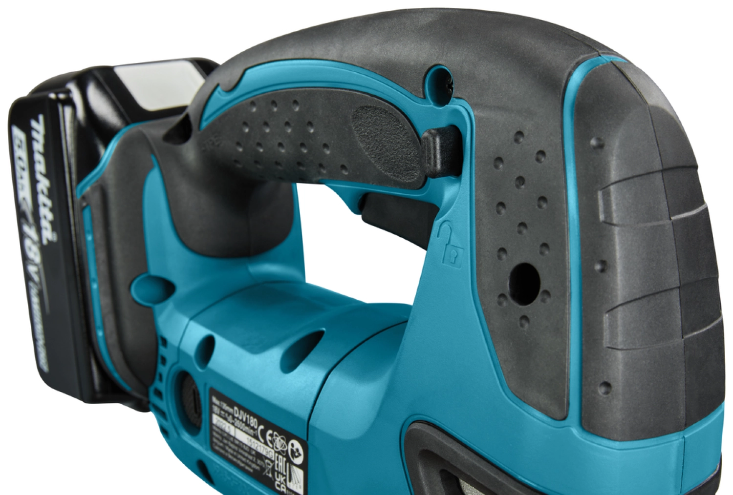 Makita DJV180RTJ 18V Li-Ion Accu decoupeerzaag set (2x 5.0Ah accu) in Mbox - D-greep - variabel