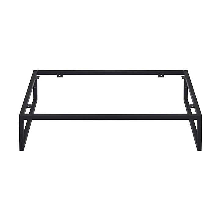 Équerre porte-serviettes pour vasque GoodHome Duala métal noir 60 cm