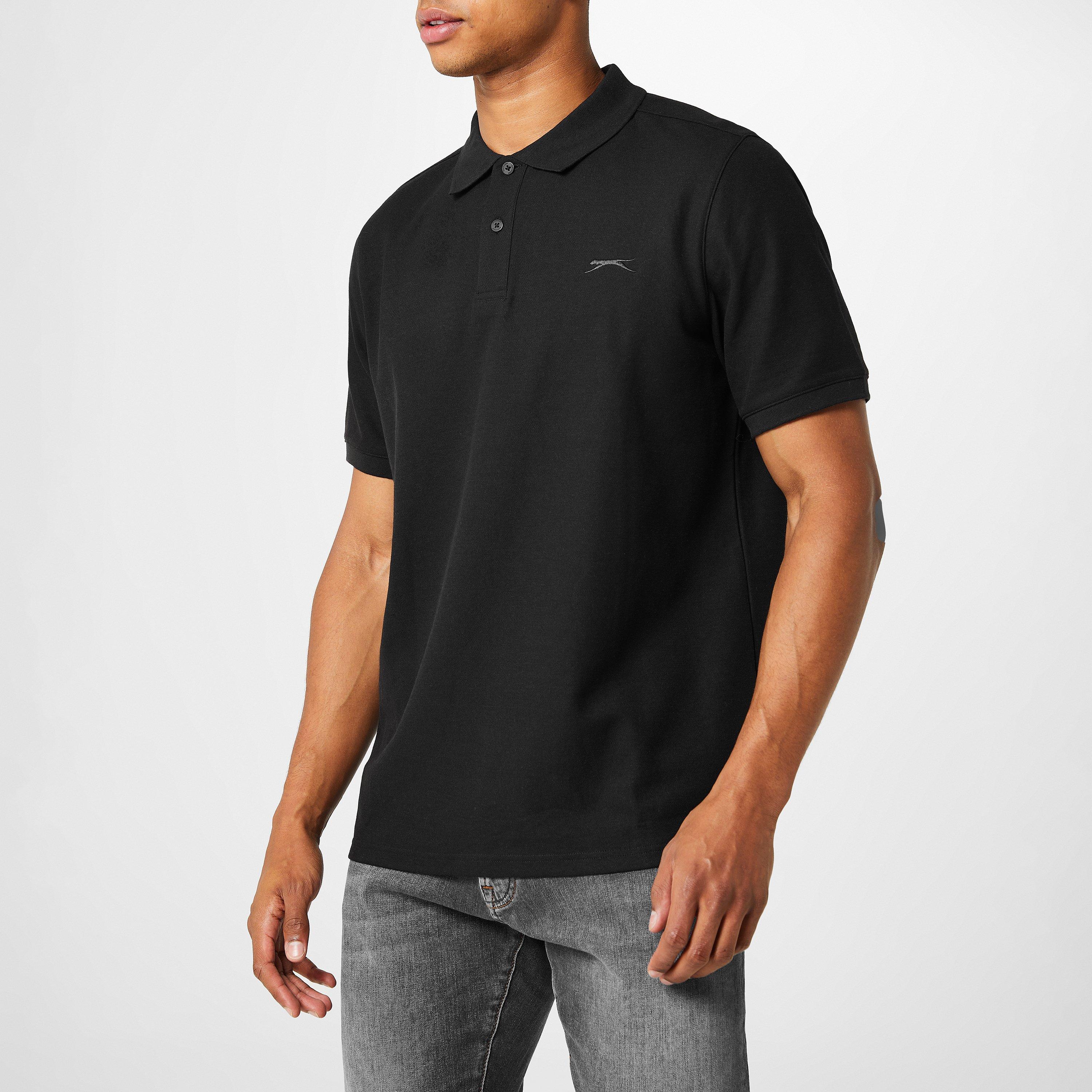 Slazenger Plain Polo Shirt Mens