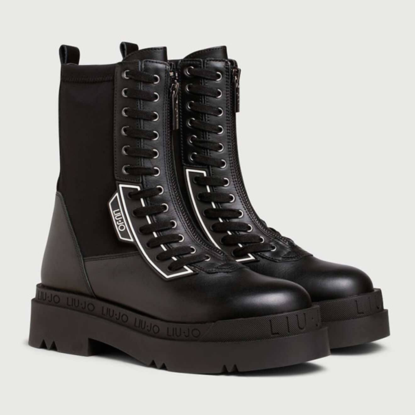 Liu-Jo Boots en Cuir Lena noires