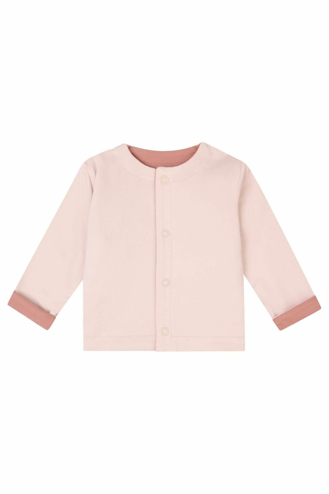 Noppies Newborn Vest Nowra - Reversible - Rose Smoke