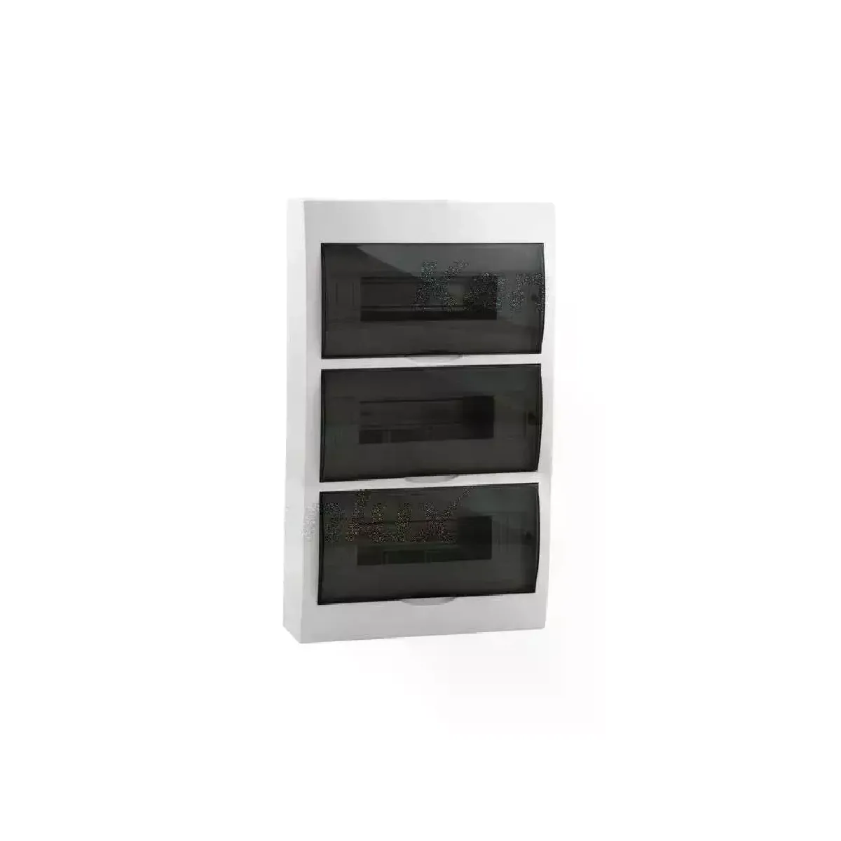 Kanlux Tableau Électrique mural Blanc / gris 3x12P Modules