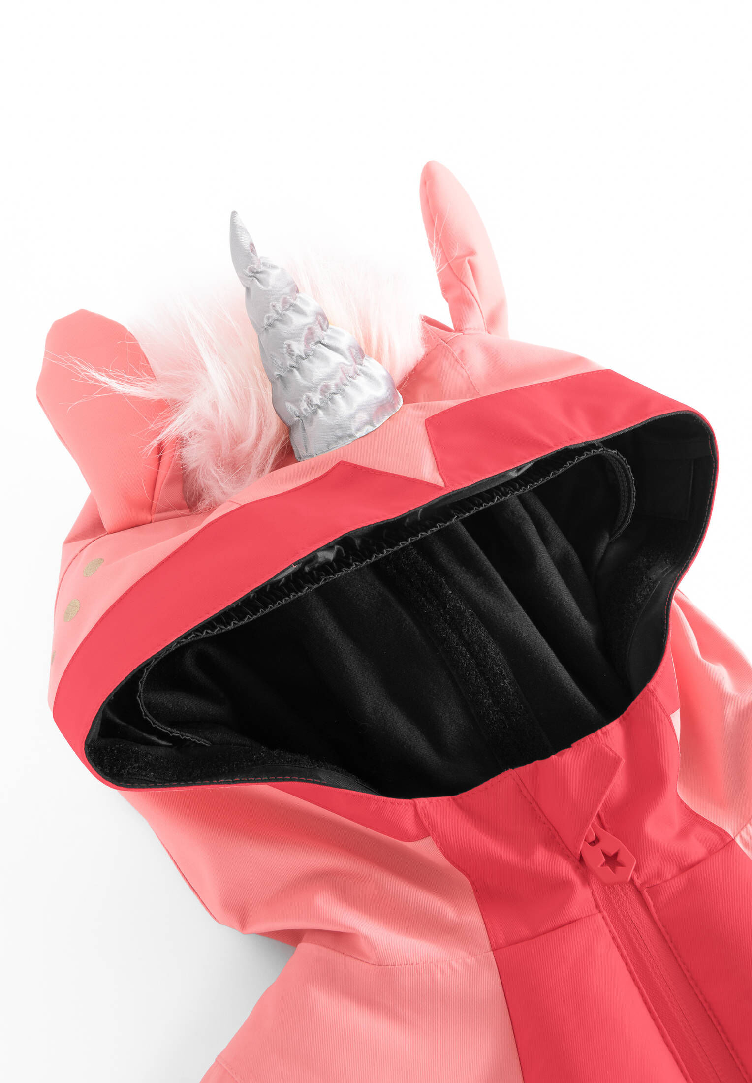 WeeDo| Mädchen Skioverall UNIDOO SILVER Einhorn