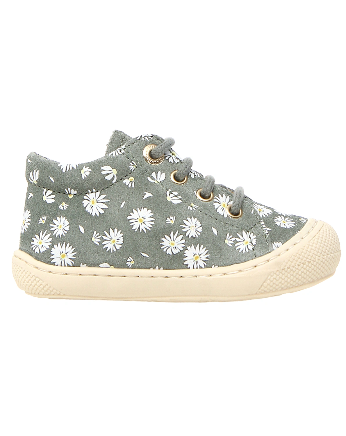 Schnür-Lauflernschuhe DAISIES in grün