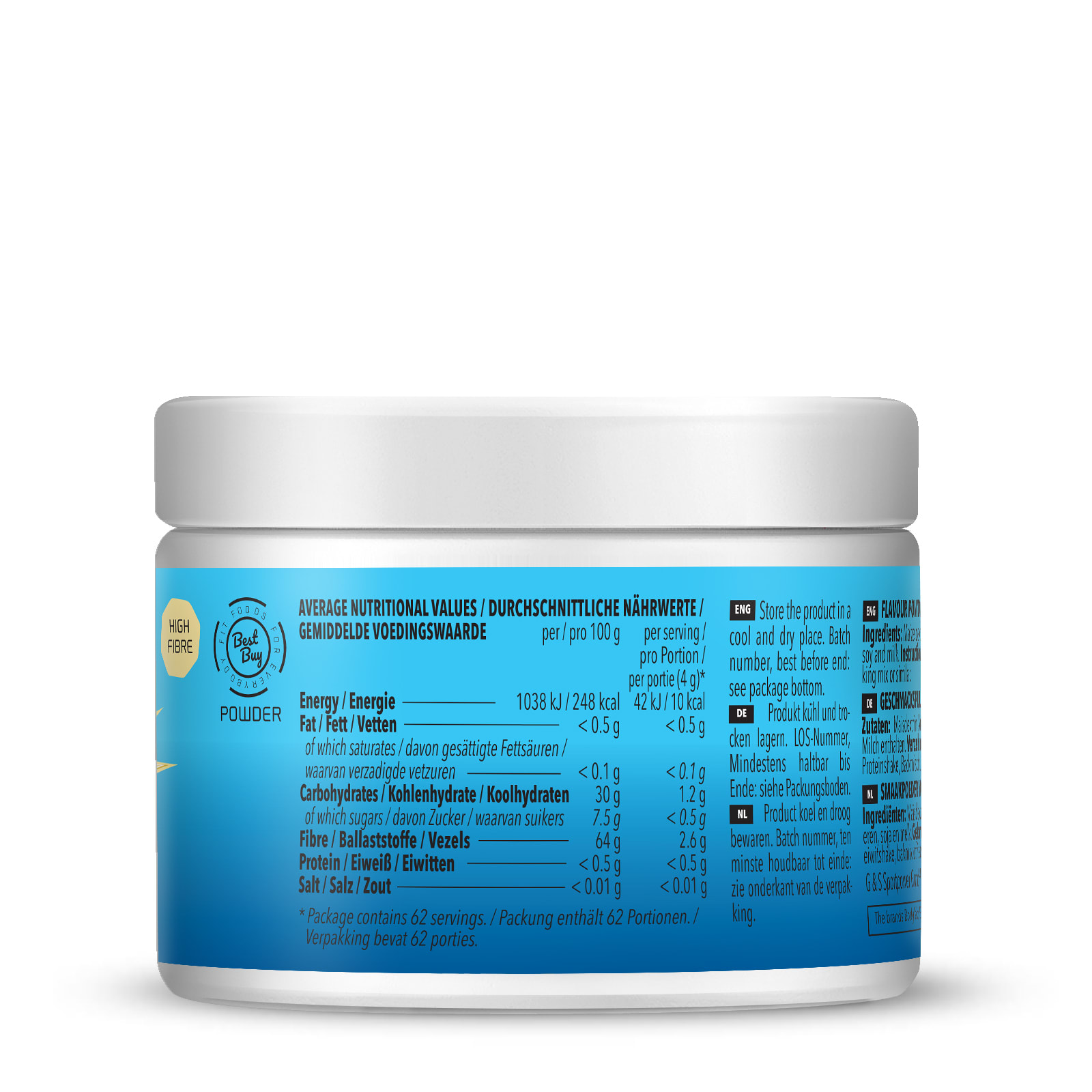 Flavour Flash - 250g - Vanilla Pudding