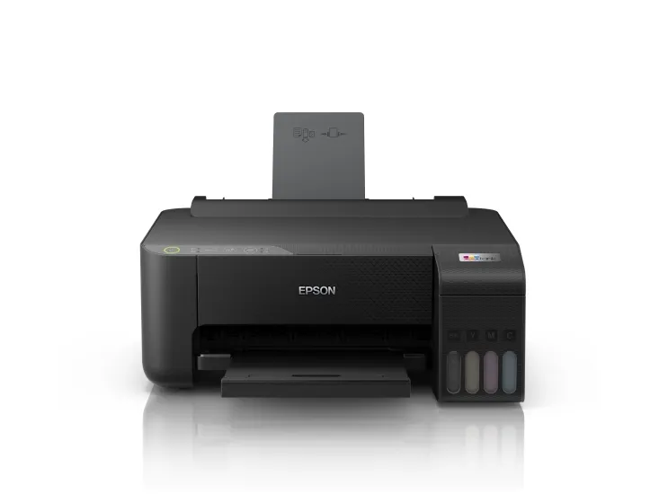 Epson EcoTank L1250 - Printer - farve - blækprinter - kan genopfyldes - A4 - 5760 x 1440 dpi - op til 10 spm (mono) / op til 5 spm (farve) - kapacitet: 100 ark - USB, Wi-Fi - sort