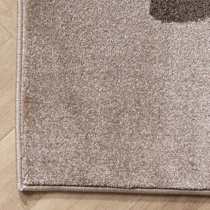 Kinderkamer vloerkleed - Bowie Auto Taupe