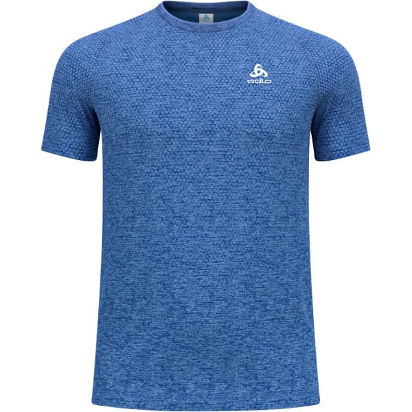 T-shirt running ODLO TS CREW NECK S/S ESSENTIAL SEAMLESS LIMOGES MELANGE