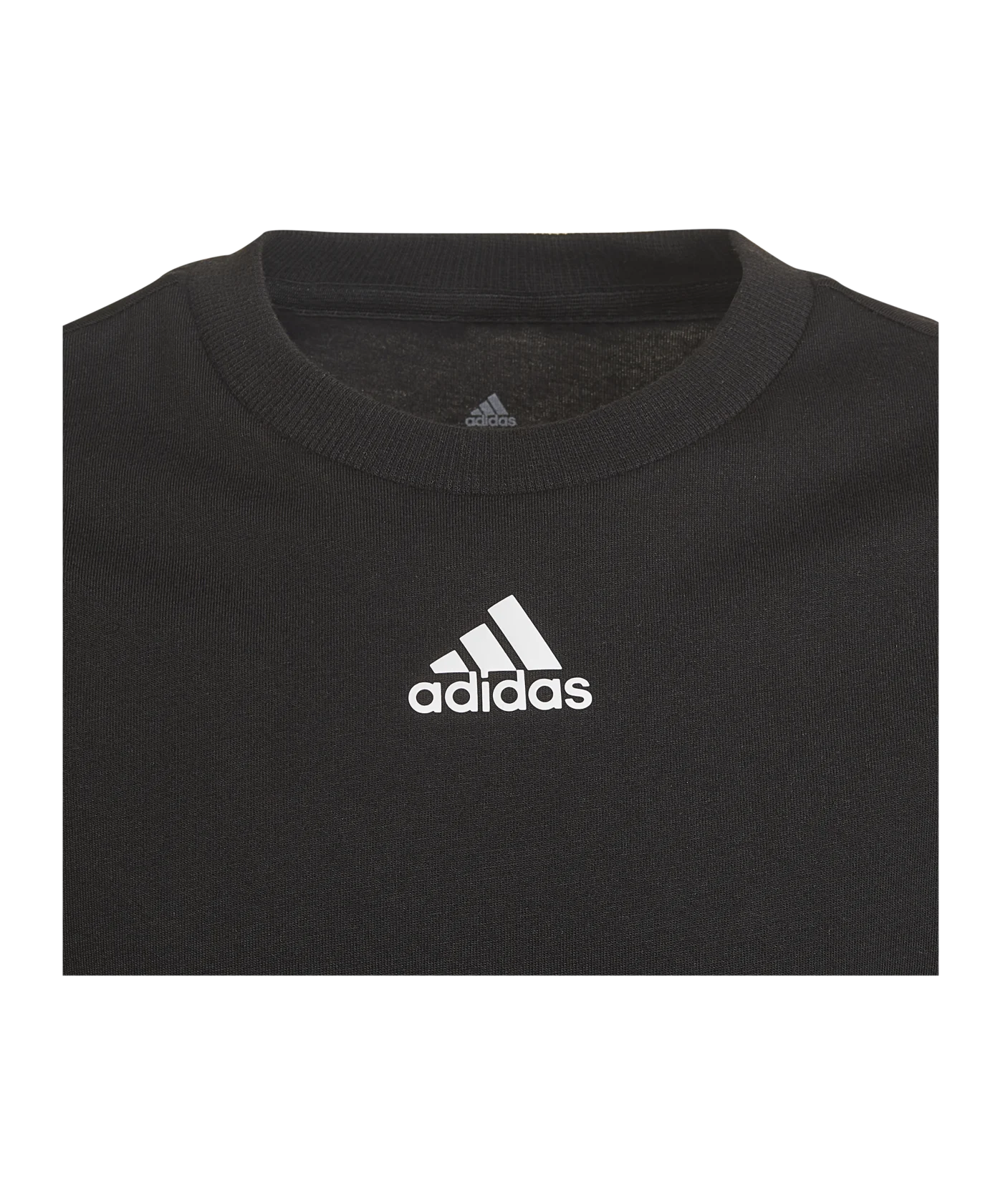 adidas Future Icon T-Shirt Kids Schwarz Weiss