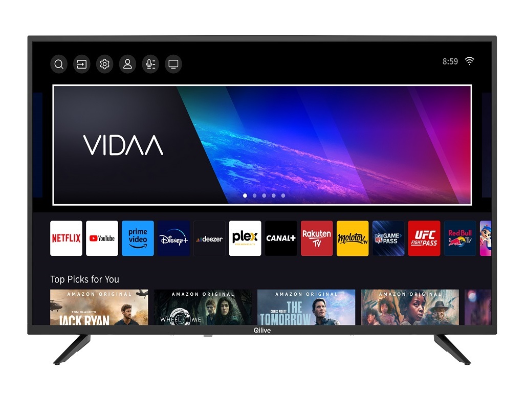 TV QILIVE Q43US231 (4K SMART TV 43'' 109CM)