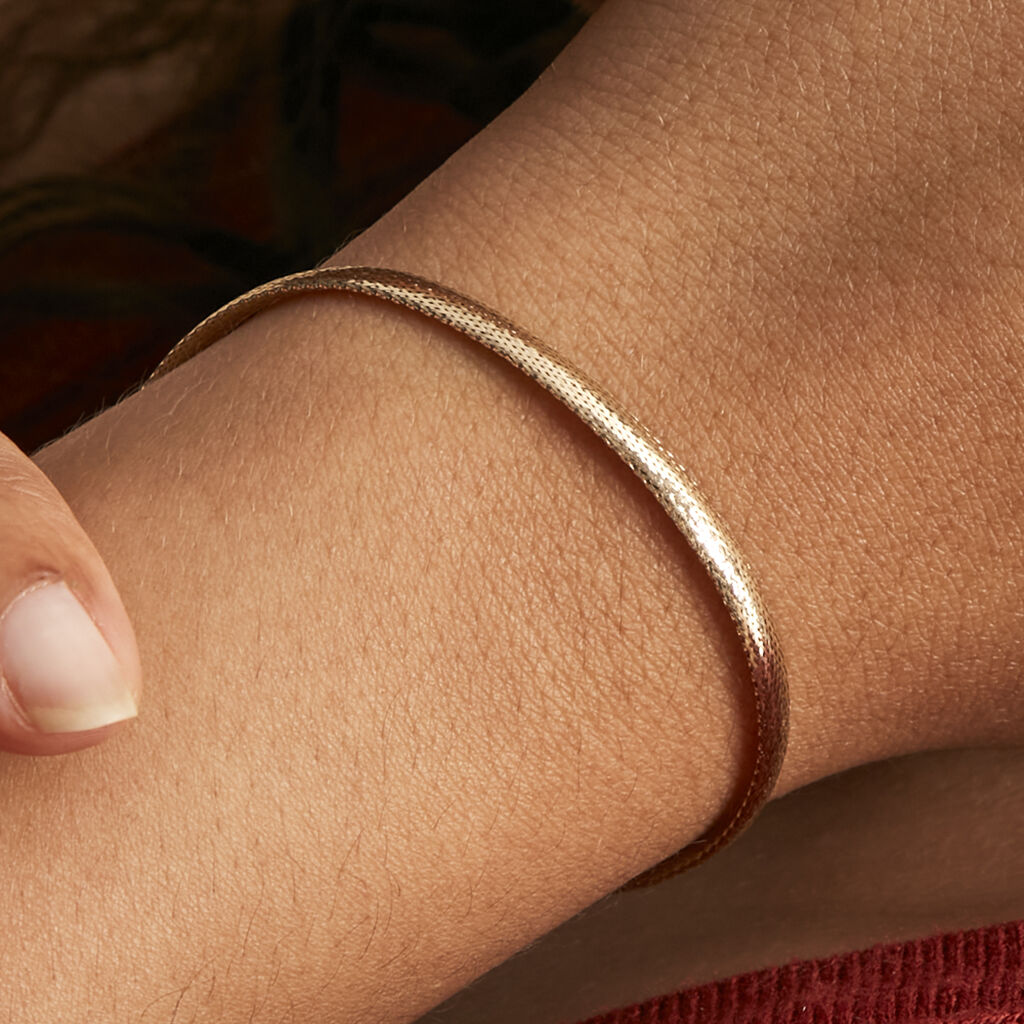 Bracelet Izaro Maille Flex Or Jaune