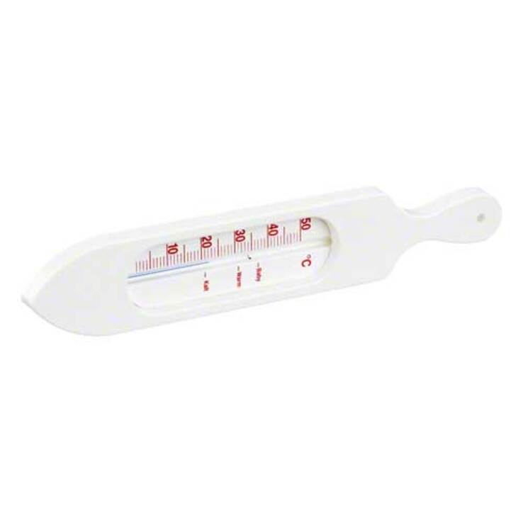 Badethermometer Kunststoff weiß, 1 St
