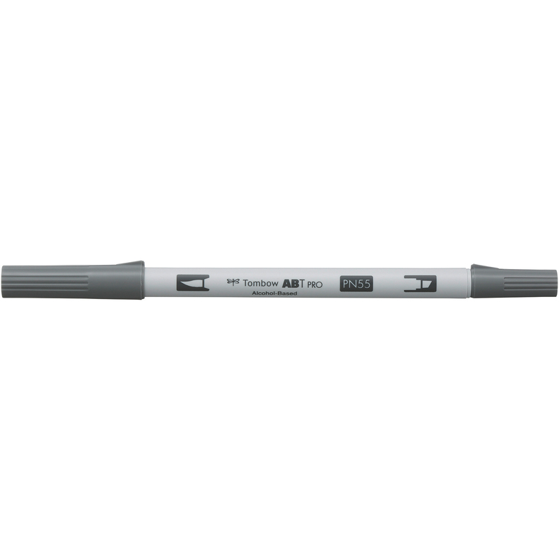 Tombow Pinselstift Dual Brush Pen ABT PRO, N55 - cool gray 7