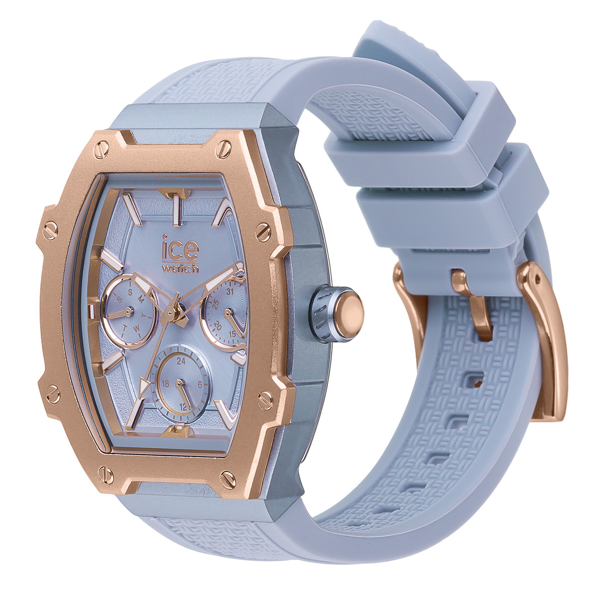 Montre ICE WATCH Ice boliday femme bracelet silicone bleu