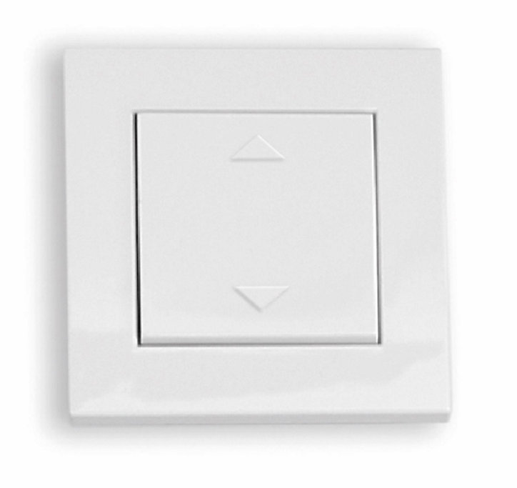 Volet roulant alu motorisé filaire gris 120 x h.220cm Protecta
