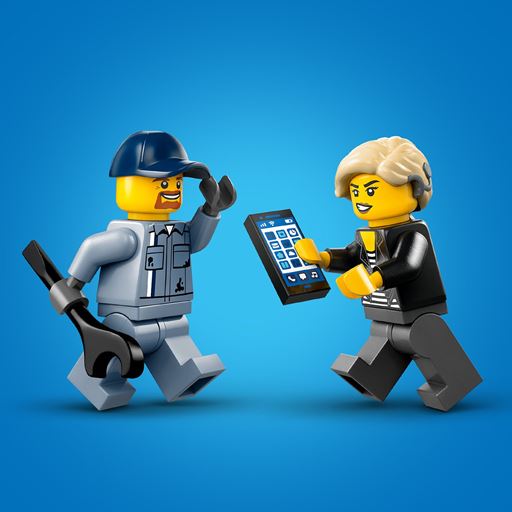 LEGO City Kranvogn Og Sportsvognsreparation - 60435