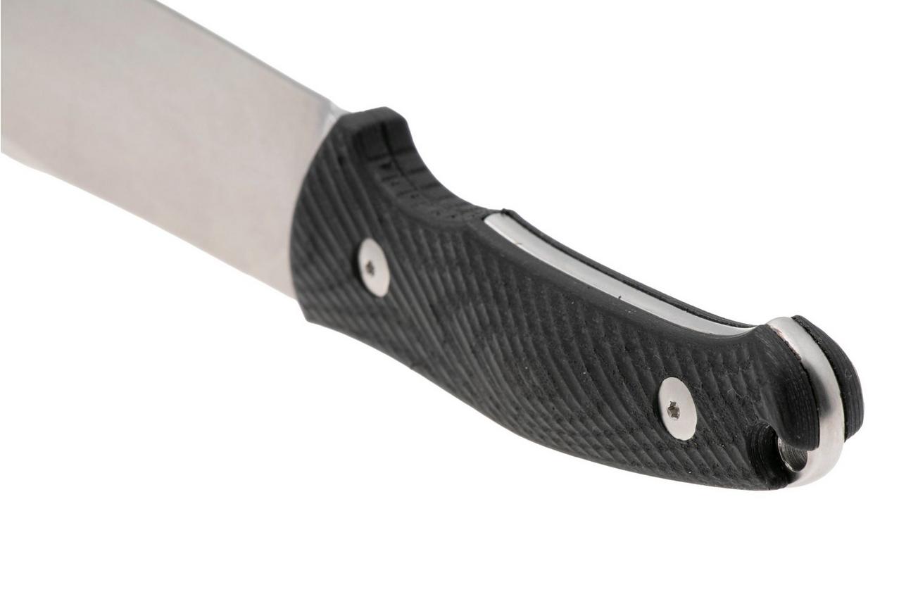 Viper Trail VT4066GG Stonewashed N690, Black SureTouch, vaststaand mes, Jens Anso design