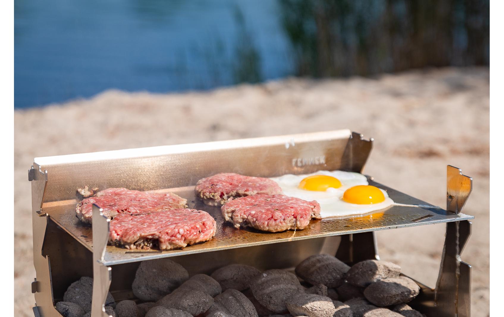 Grillplatte FENNEK 2.0 PlanchaPlancha Platte für FENNEK 2.0