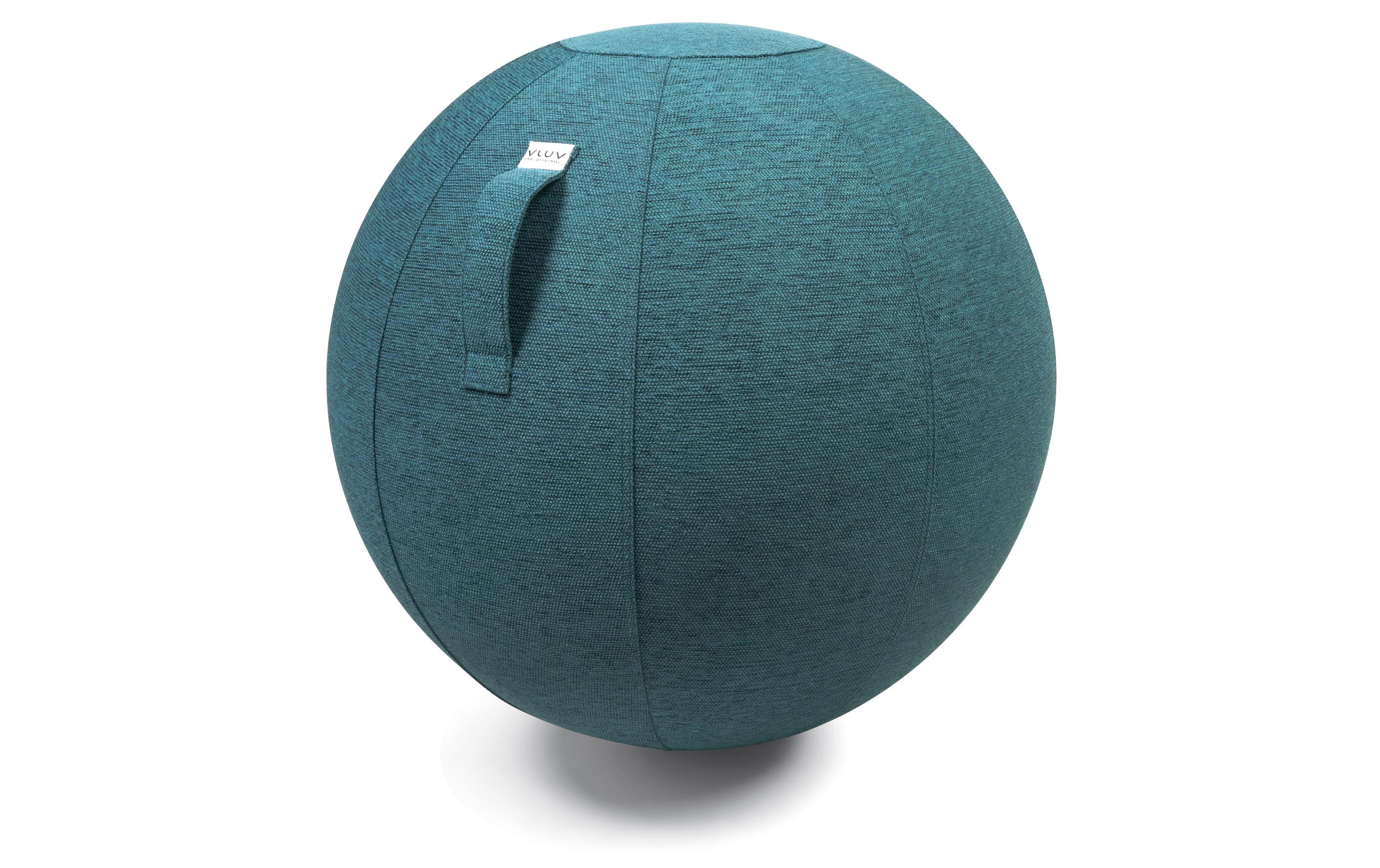 Sitzball Stov Petrol, Ø 70-75 cm<br>Sitzball aus Stoff