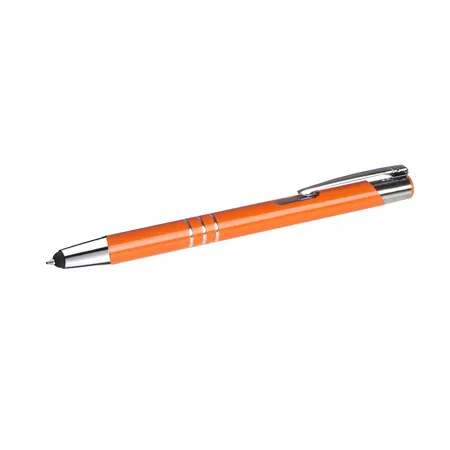 Livepac Office 10 Touchpen Kugelschreiber aus Metall / Farbe: orange (matt)