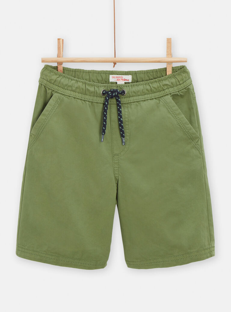 Bermuda kaki pour garçon